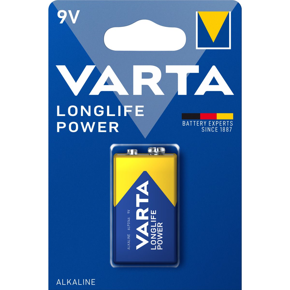 VARTA 9V Block High Energy Batterie