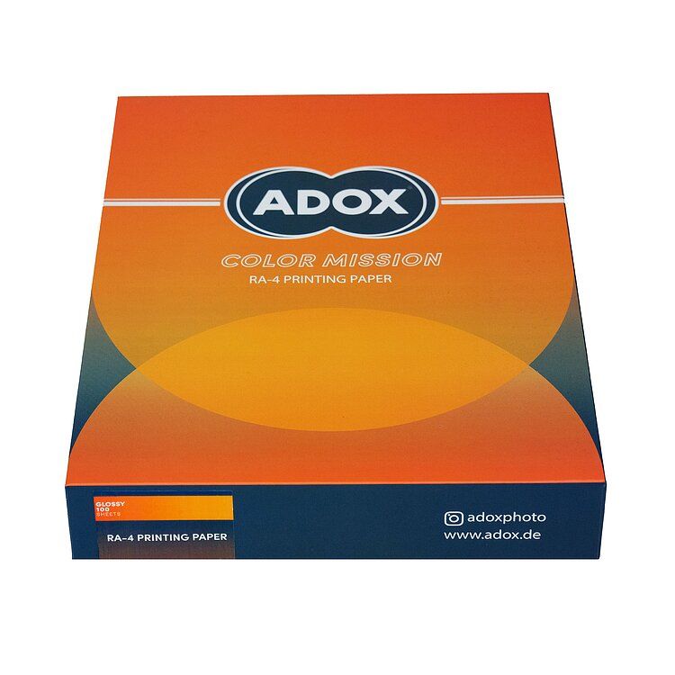 ADOX color paper RA-4 type CA - high gloss (PE) - 10.5x14.8 /  4.13x5.82 Inch - 100 sheets - incoming