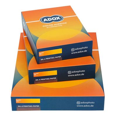 ADOX color paper RA-4 type CA - high gloss (PE) - 17.8x24cm (7x9.45 Inch) / 100 sheets