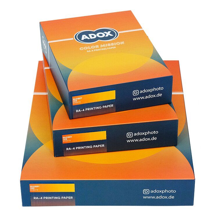 ADOX color paper RA-4 type CA - high gloss (PE) - 30.5x40.6 (12x16 Inch) / 50 sheets