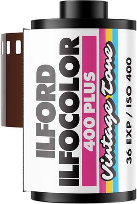 Ilford Ilfocolor 400 Vintage Tone -Film Colour Negative 400/27° C-41 135/36 New Expired  05/2026