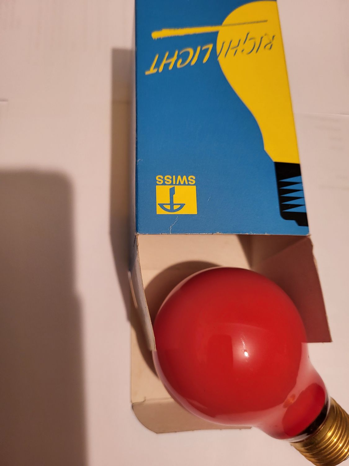 Bulb Red 230v 15w E27 - Righi Licht