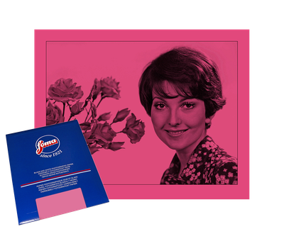 FOMA Fomapastel MG191 Magenta FB 20.3X25.4cm (8x10 Inch) 50 Sheets