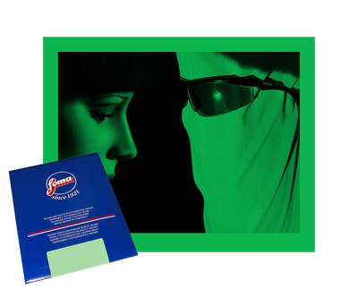 FOMA Fomapastel MG151 green FB 20.3X25.4cm (8x10 Inch) 50 Sheets