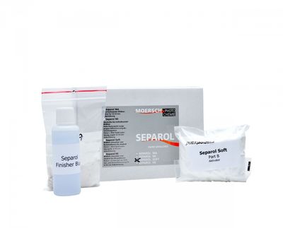 MOERSCH Separol Soft powder paper developer for brownish-black up to cold black picture tones at smooth gradation.