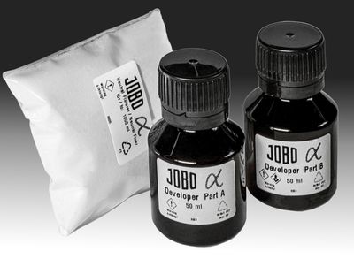 Jobo 9515 Alpha Film Developer and Fixer Black &amp; White Kit for the preparation of 1 litres.