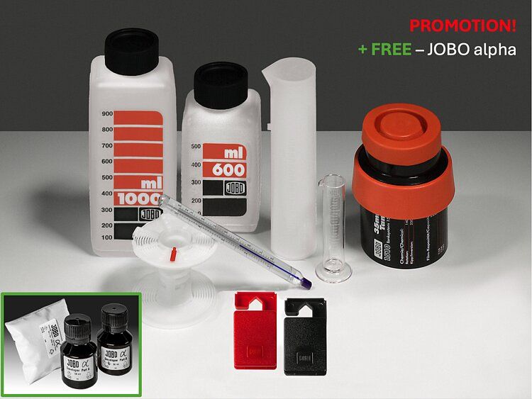 JOBO Lab Kit M - FILM CAPACITY: 2 x 135-36 // 2 x 120