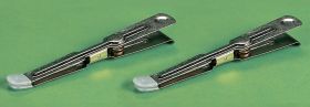 KAISER laboratory forceps stainless steel (2 pieces)