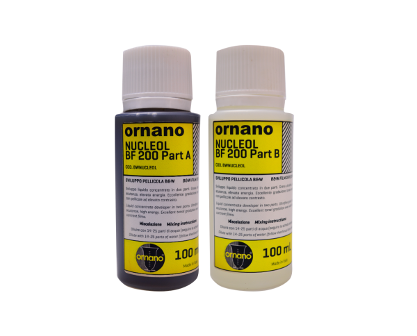 Bellini Ornano Nucleol BF200 film developer - (2x100ml)