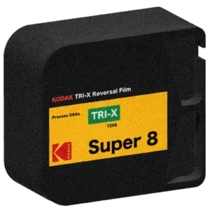 Film development Super 8 Tri-X (black and white reversal)
