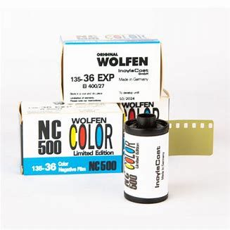 ORWO Wolfen NC500 135/36 Colour Film Duo-Pack  Expired 12/2027