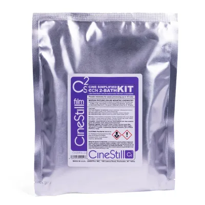 CINESTILL Cs2 &quot;Cine Simplified&quot; ECN 2-Bath Powder Kit (16 Rolls)