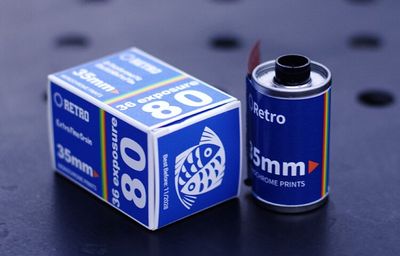 KING FILM RETRO 80 Ortho 135-36 Expired 11/2028