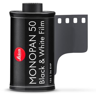 Leica Monopan 50 (35mm Roll Film, 36 Exposures) expired 10/2027