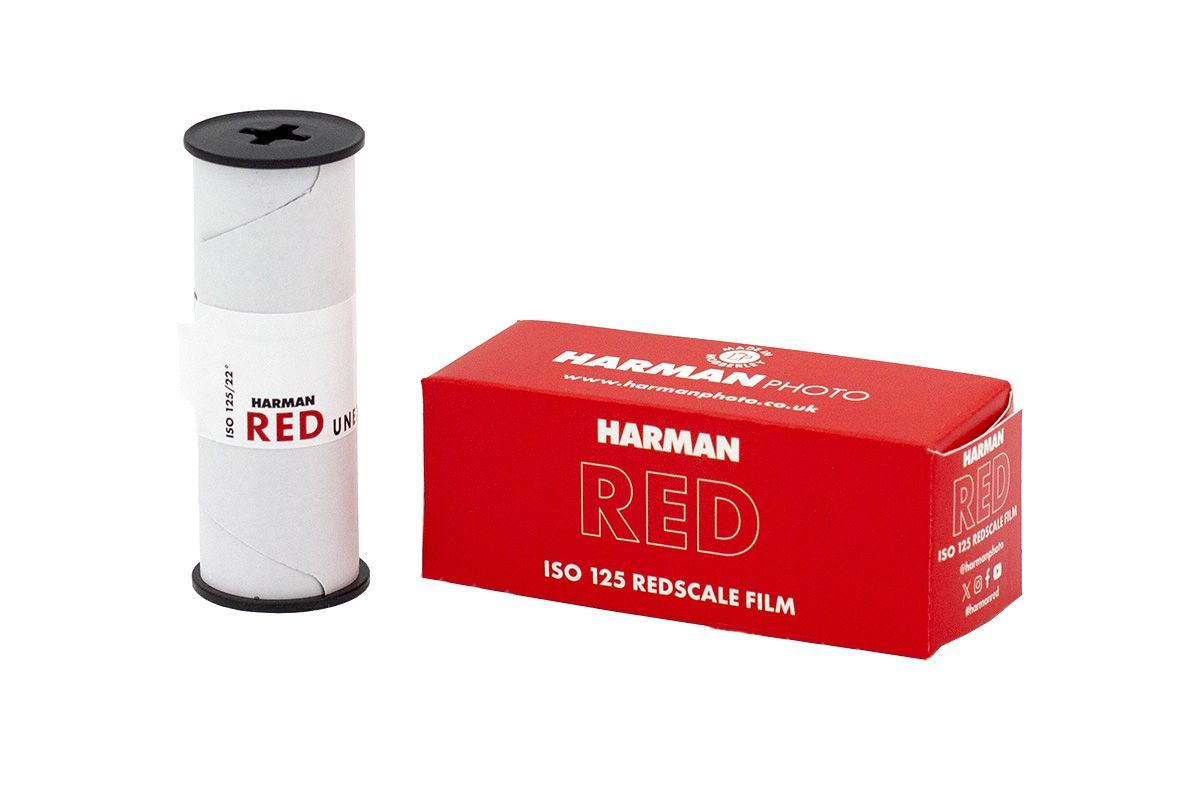 HARMAN technology Red 125 Redscale Color Negative Film Format 120