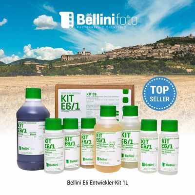 Bellini E6, Development Kit for colour slides, 1 ltr. - Alternative for Tetenal Colortec E-6: