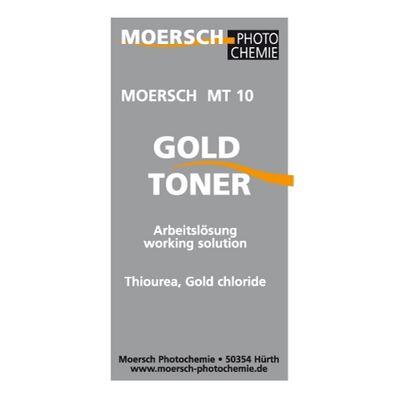 MOERSCH MT10 Gold Toner 1000 ml Concentrate