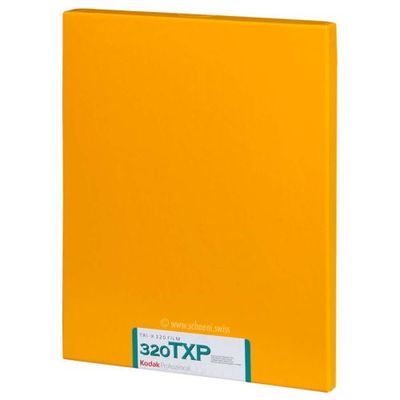 Kodak Professional Tri-X 320 Black and White Negative Film (8 x 10&quot;, 10 Sheets) Expired 07/2027