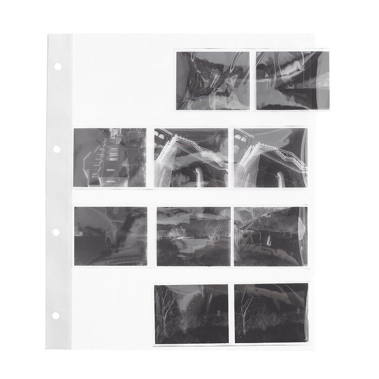 Peva acetate negative sleeves for 120 roll film (6x6 / 6x7) - 100 sheets