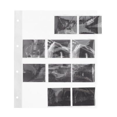 Peva acetate negative sleeves for 120 roll film (6x6 / 6x7) - 100 sheets