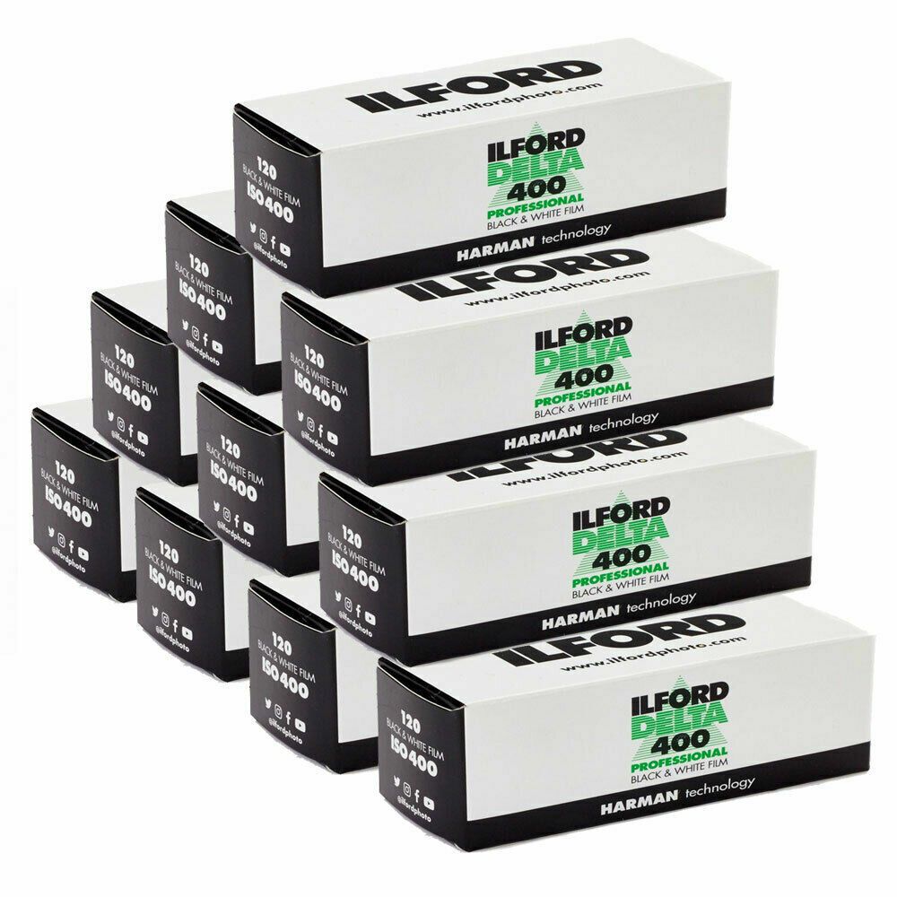 Ilford Delta 400 Rollfilm *expired 01/2026 10 pieces