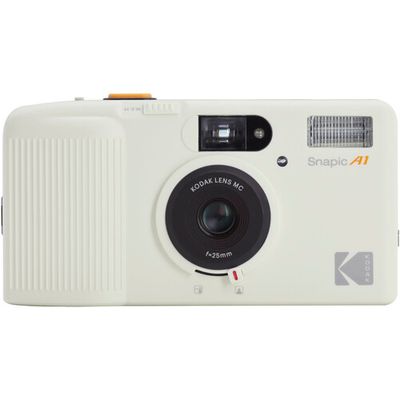Kodak Snapic A1 35mm Film Camera (Ivory White)