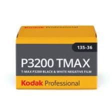 Kodak Professional T-Max P3200 Black and White Negative Film (35mm Roll Film, 36 Exposures) Expired 10/2026