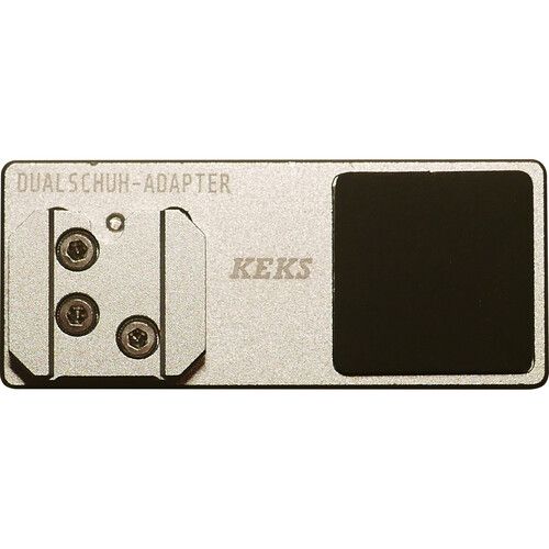 KEKS Double Cold Shoe Adapter (Chrome)