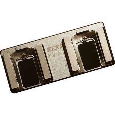 KEKS Double Cold Shoe Adapter (Chrome)