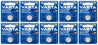 ​VARTA V 625 U / PX625A / LR9 Special battery for photo and flash Voltage: 1.5 V Capacity: 200 mAh
