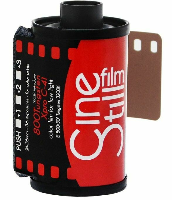 CineStill 800 Tungsten Xpro C-41 135-36 expired 09/2028