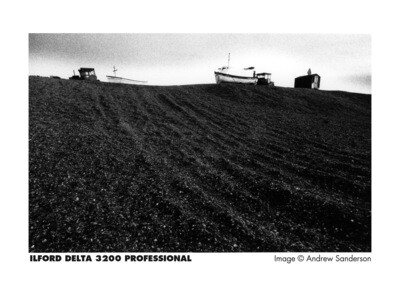 lford Delta 3200 Professional Black and White Negative Film (120 Roll Film) expired 10/2027