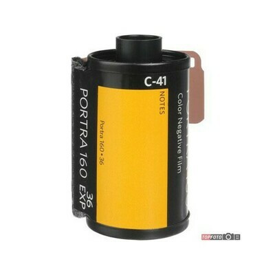 Kodak Professional Portra 160 Color Negative Film (35mm Roll Film, 36 Exposures, 5-Pack) expired 01/2028