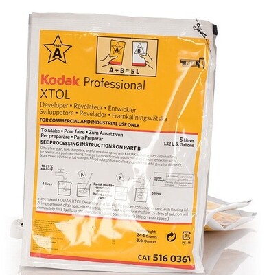 Kodak Professional XTOL Film Developer to make 5 Liter - 5160361 - Alternatively, ADOX XT-3 Developer