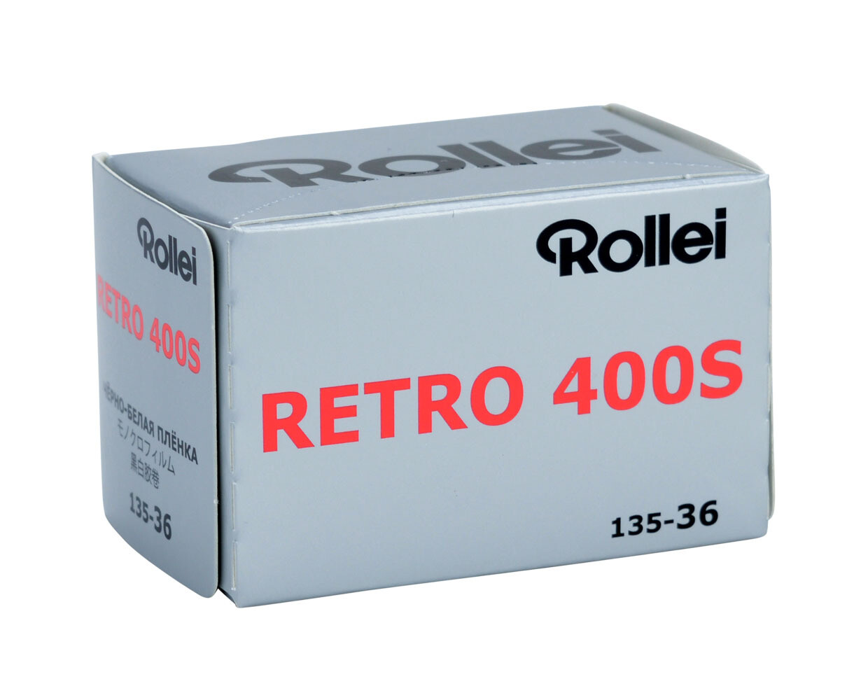 Rollei Retro 400S Back and White  Negative film format 135-36 expired 02/2028
