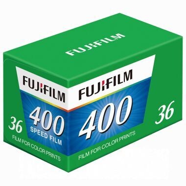 FUJIFILM 400 Color Negative Film (35mm Roll Film, 36 Exposures) Expired 07/2027