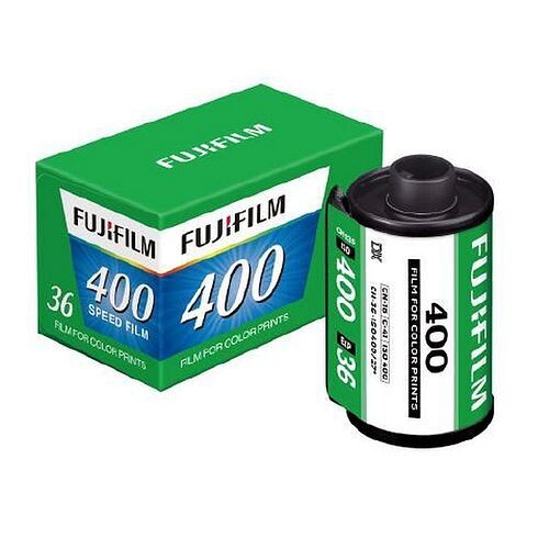 FUJIFILM 400 Color Negative Film (35mm Roll Film, 36 Exposures) Expired 07/2027