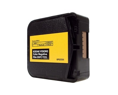 Kodak VISION3 200T Color Negative Film 7213 Casette Super 8 - 15 meter)