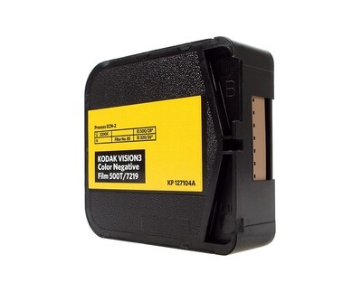 Kodak VISION3 500T Color Negative Film 7219 / Casette with Super 8, 50' Roll