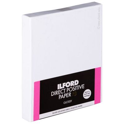 ILFORD Harman Direct Positive Paper FB 1K glanz, 10,2x12,7 cm (4x5inch), 25 sheets  (1171158) Article expected