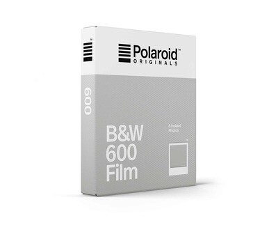 Polaroid Originals 600 Black and White 640 ASA, 8 sheets Expired 01/2028