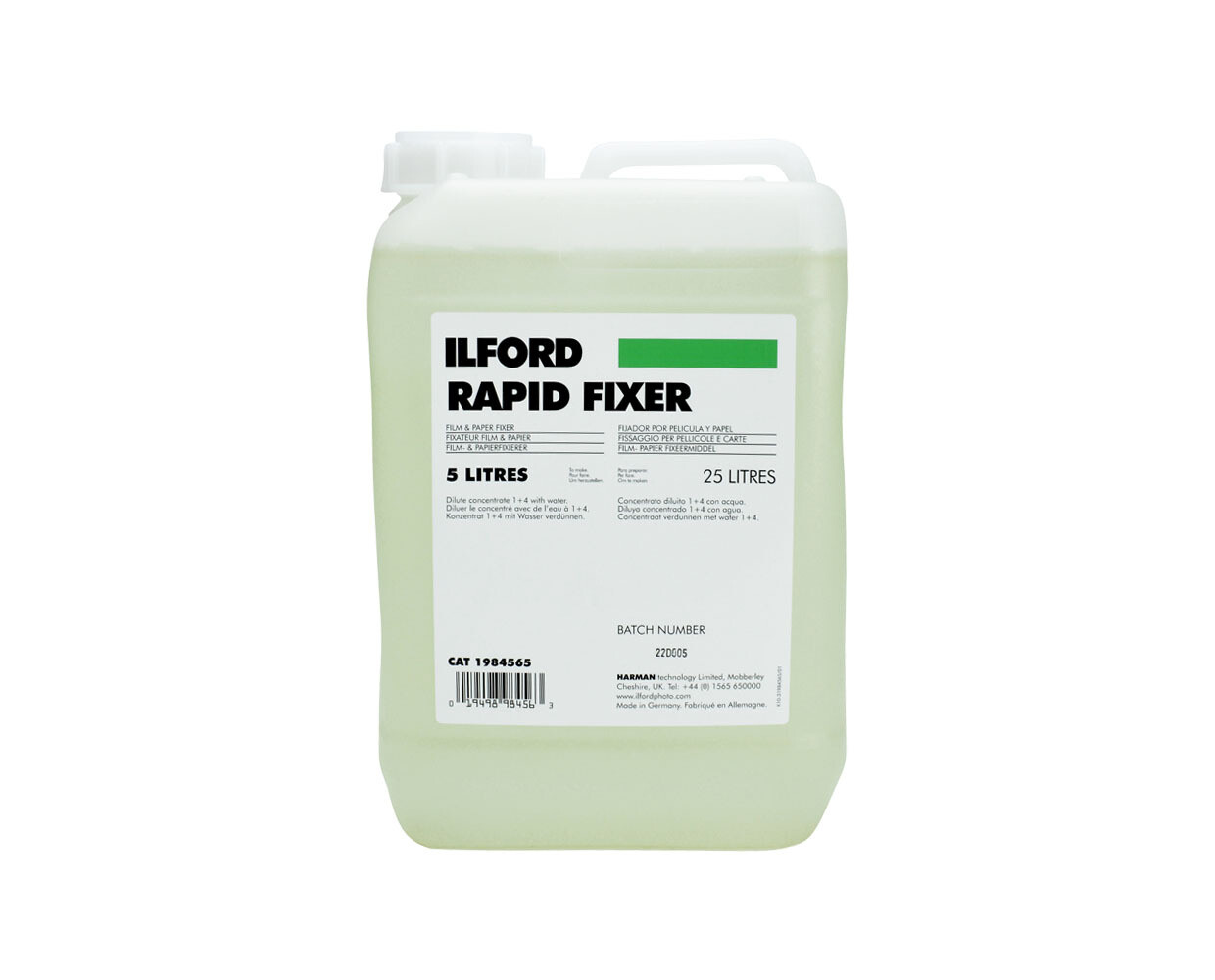 ILFORD Rapid Fixer  5 Liter