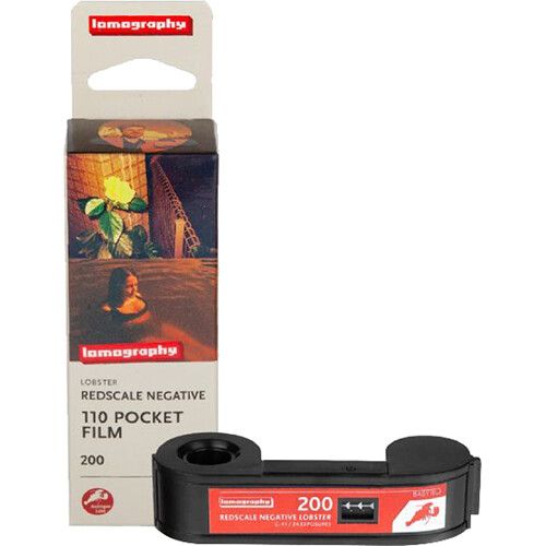 Lomography Lobster Redscale Color Negative Film (110 Cartridge, 24 Exposures)