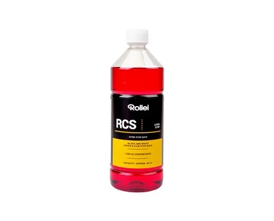 Rollei RCS Citrin Stop bath 1 Liter Bottle.