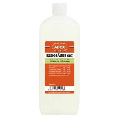 ADOX universal stop bath with incator 1 Liter Bottle. ADOX universal stop bath with incator 1 Liter Bottle.