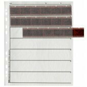 Hama Negative Sleeves made of Polypropylene, 7 strips for 6 negatives (24x36mm) 100 sleeves