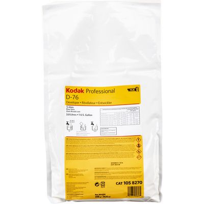 Kodak D-76 Developer (Powder) for Black &amp; White Film - Makes 3,8 Liter - 1058270 - Expired 07/2028