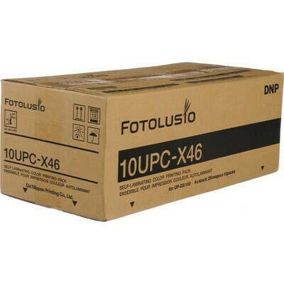 DNP 3.5 x 5.0" Self-Laminating Color Print Pack For Sony UP-DX100 (10 Sets)