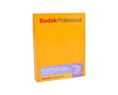 Kodak Portra 160 Format 8x10Inch plan film 10 sheets - expired 02/2026