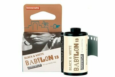 Lomo Babylon Kino B&amp;W ISO 13 135-36 expired 09/2026